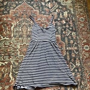 Old navy mini dress. Blue and white striped. Size XS